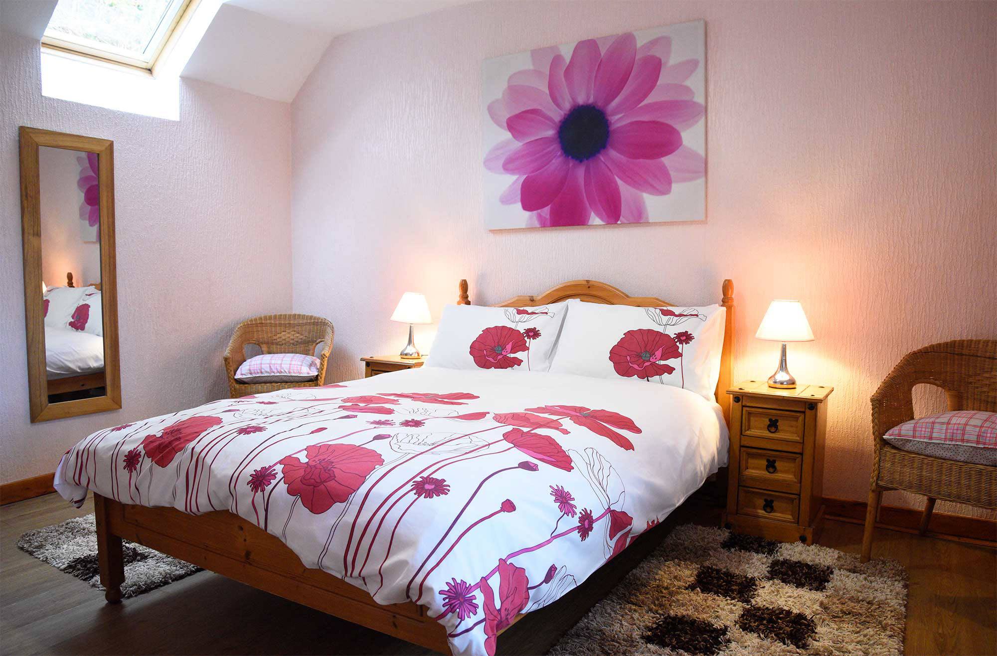 Bramble Cottage Double room accommodation offering sea views great value Isle of Skye self catering